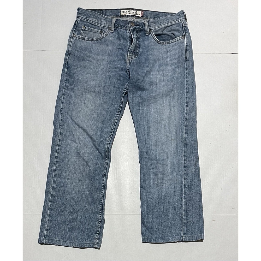 Levi's 559 Jeans Mens 30 X 26 Light Blue Relaxed Straight Leg Denim Vintage y2k